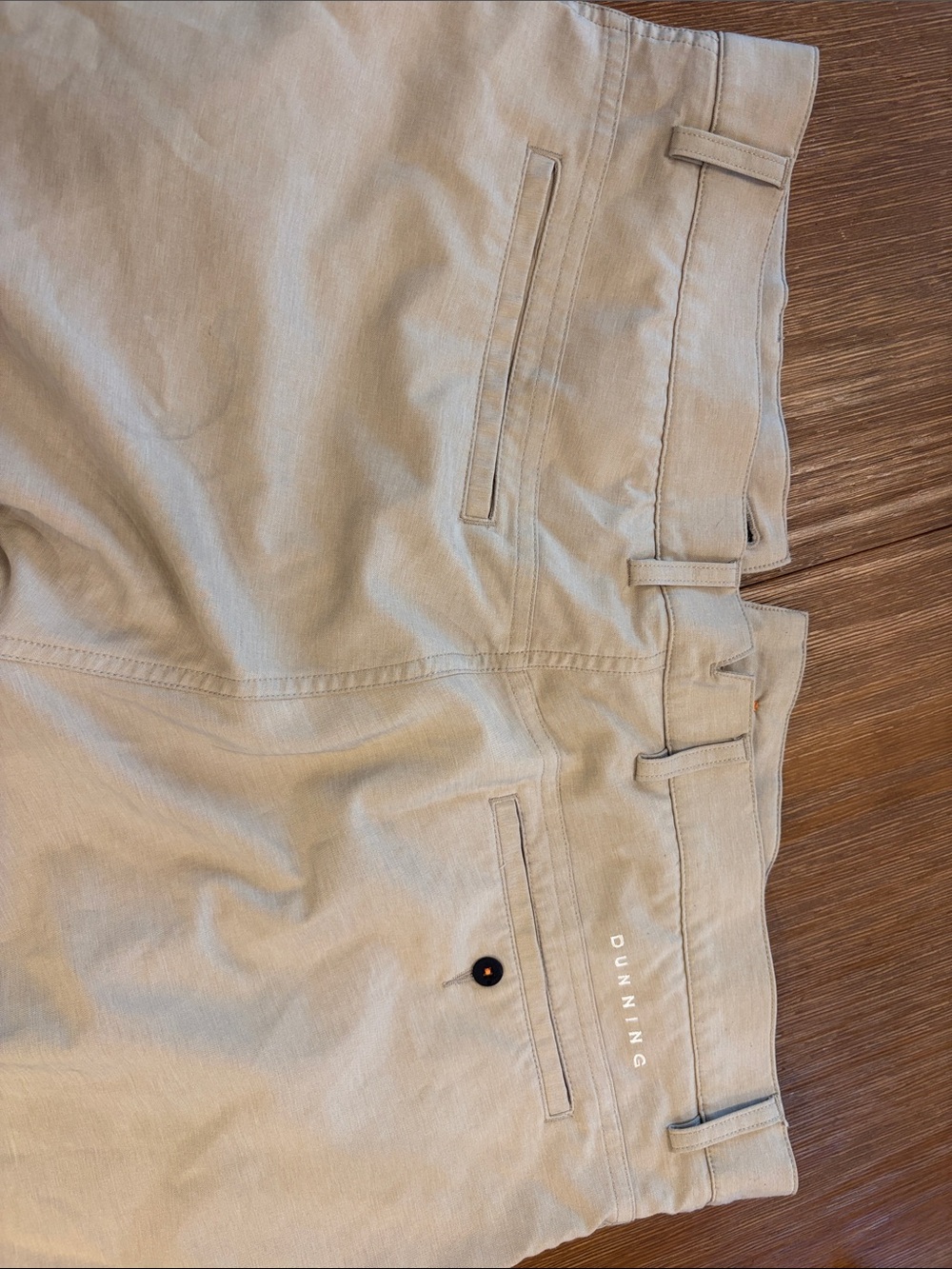 Men's Athletic Shorts in Light Khaki - Picture 3 of 3